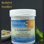 L-Glutamina - 120 cápsulas